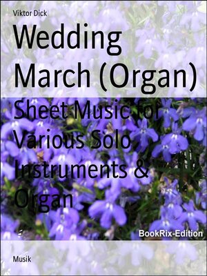 cover image of Wedding March (Organ)